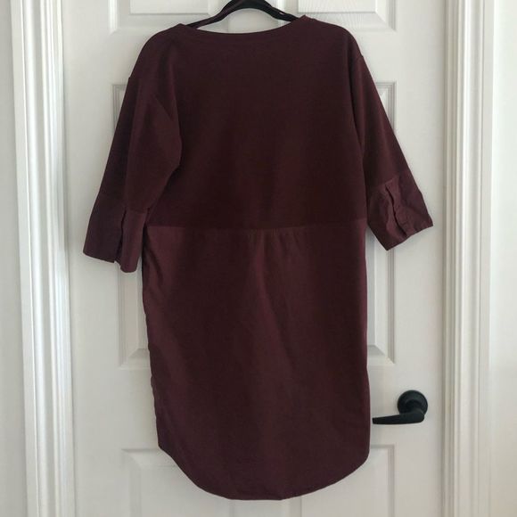COS Burgundy Dress - Picture 9 of 12